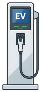 普通充電器(ケーブル付属)