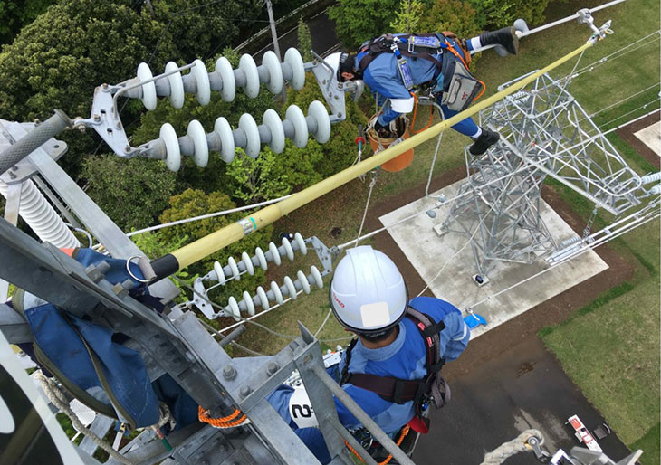 「技術・技能の維持継承」における実技訓練風景