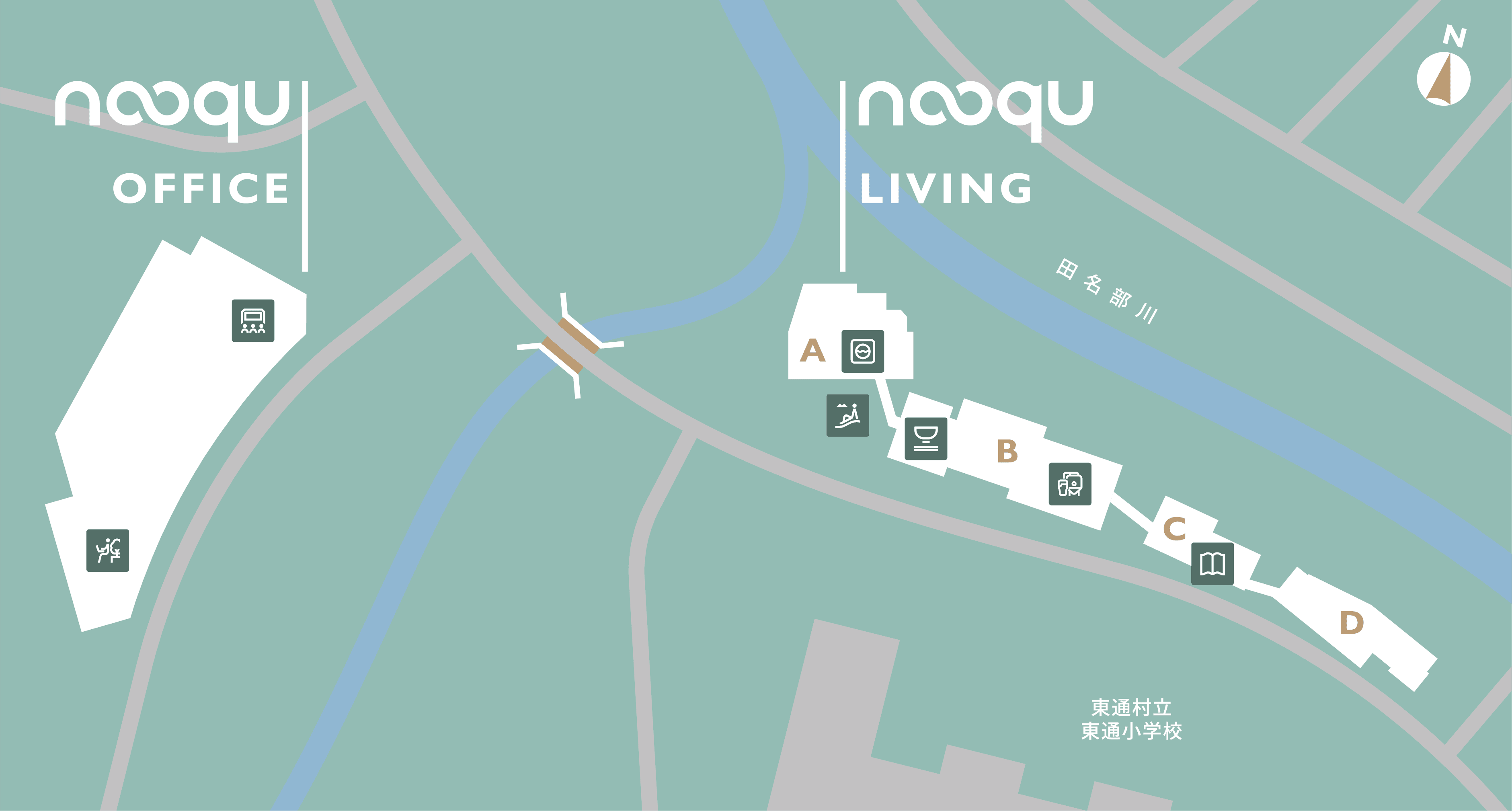 nooqu施設マップ