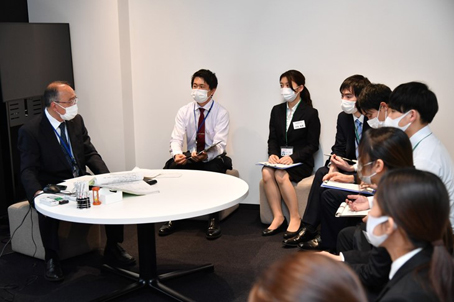 Safety awareness facility “3.11 Facts and Lessons” (vehicle dialogue)