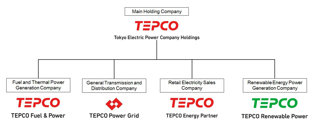 TEPCO Group Organizational Chart