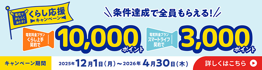 くらし応援キャンペーン