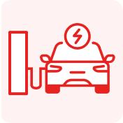 電気自動車(EV)またはプラグインハイブリッド車(PHEV)の充電設備