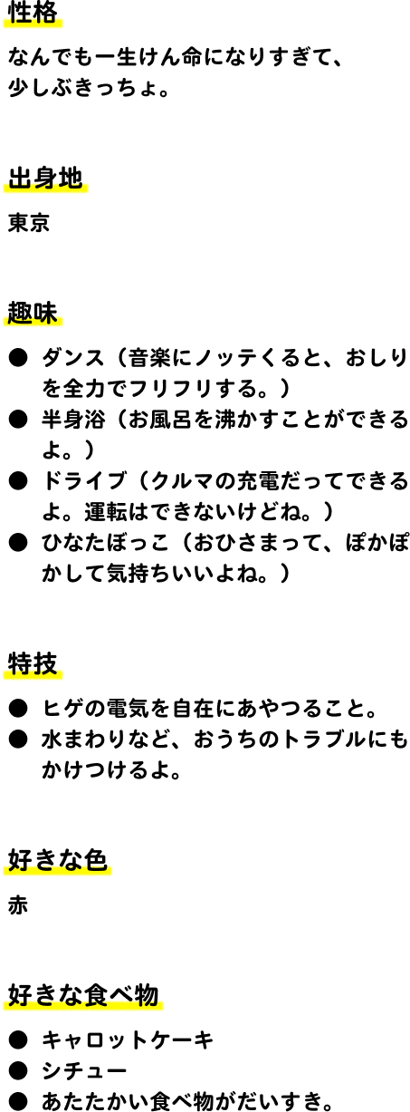 プロフィール詳細