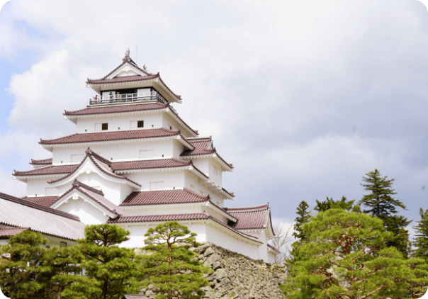 会津鶴ヶ城（別名：若松城）
