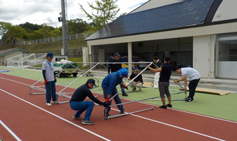 「いいたてスポーツ公園オープニングイベント」への協力サッカーイベントの開催（飯舘村との共同開催）