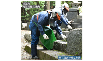 海岸の清掃活動