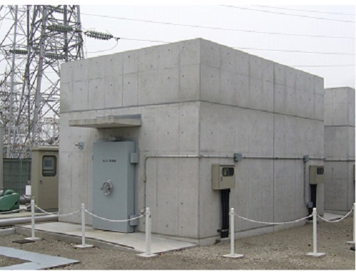 電池建屋外観